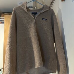 Patagonia Beige Fleece Jacket